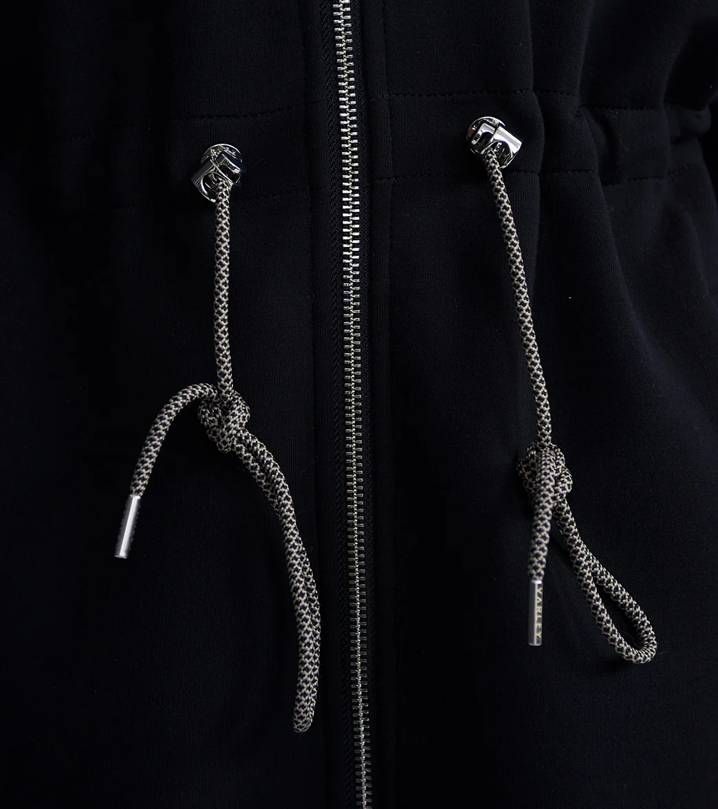 Varley Palen Longline Zip Through