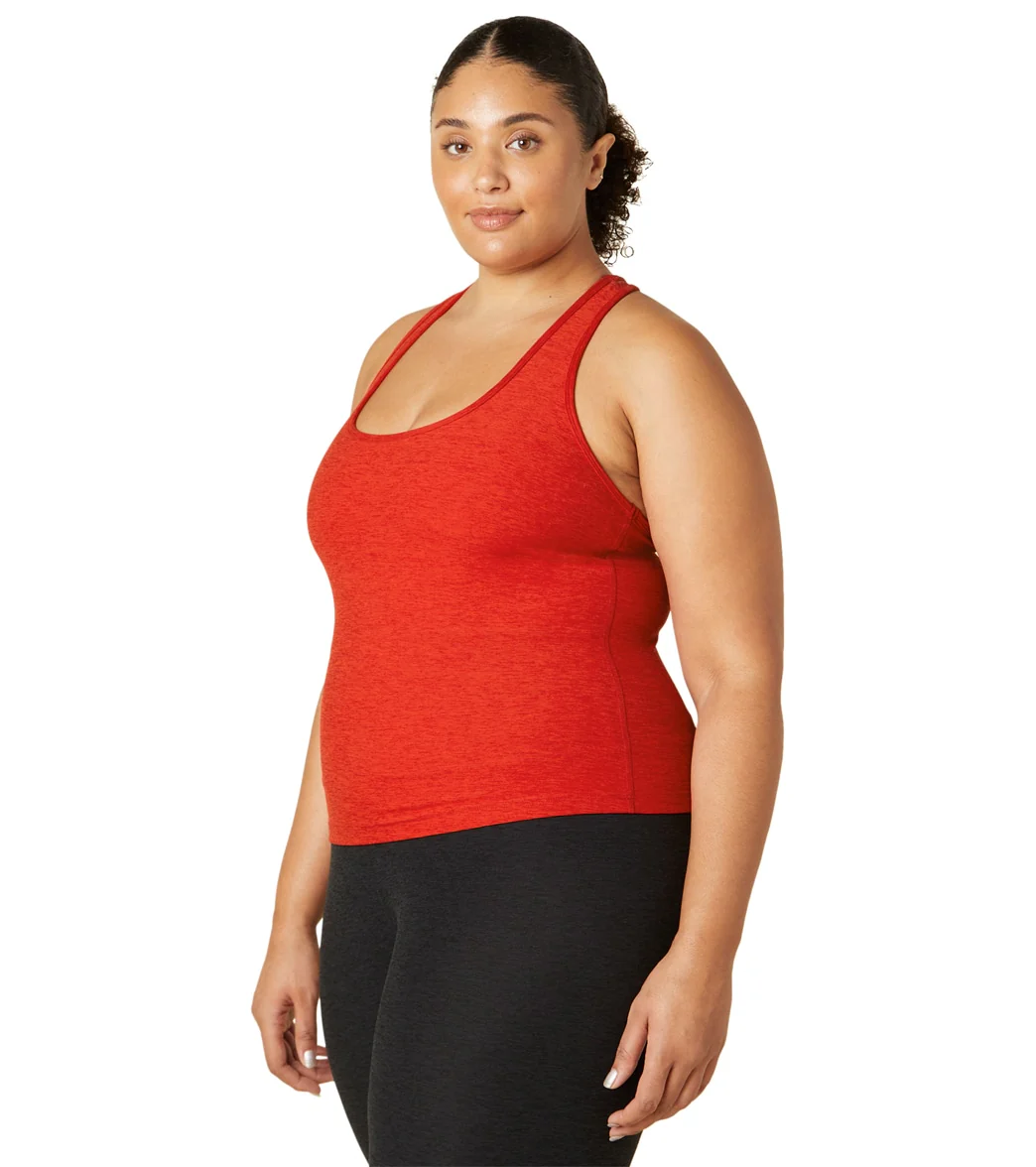 Beyond Yoga Plus Size Spacedye Step Up Racerback Tank