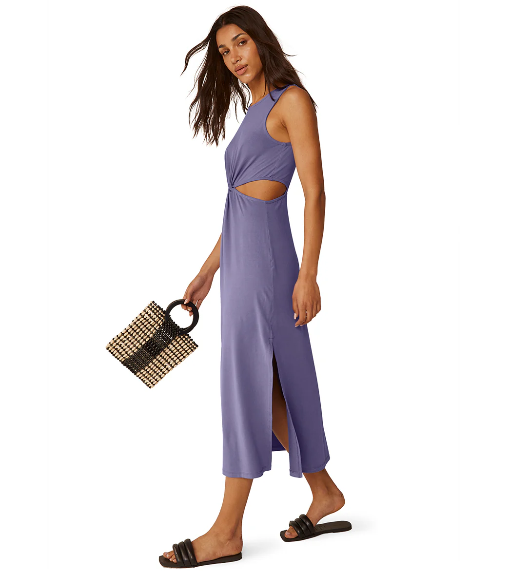 Beyond Yoga Around The World Front Twist Dress