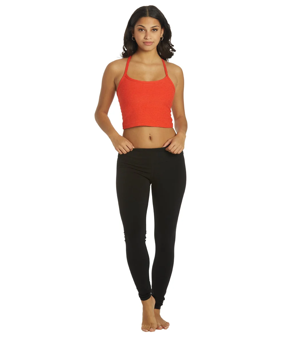 Beyond Yoga Spacedye Slim Racerback Cropped Tank Redflower-Scarlet