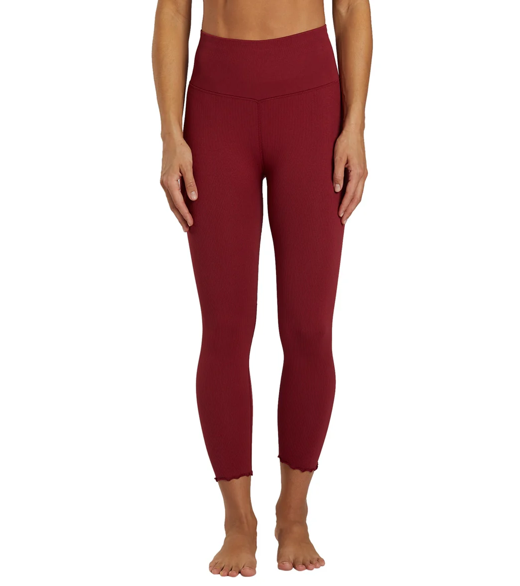 Spiritual Gangster Love Sculpt 7/8 Ruffle Legging