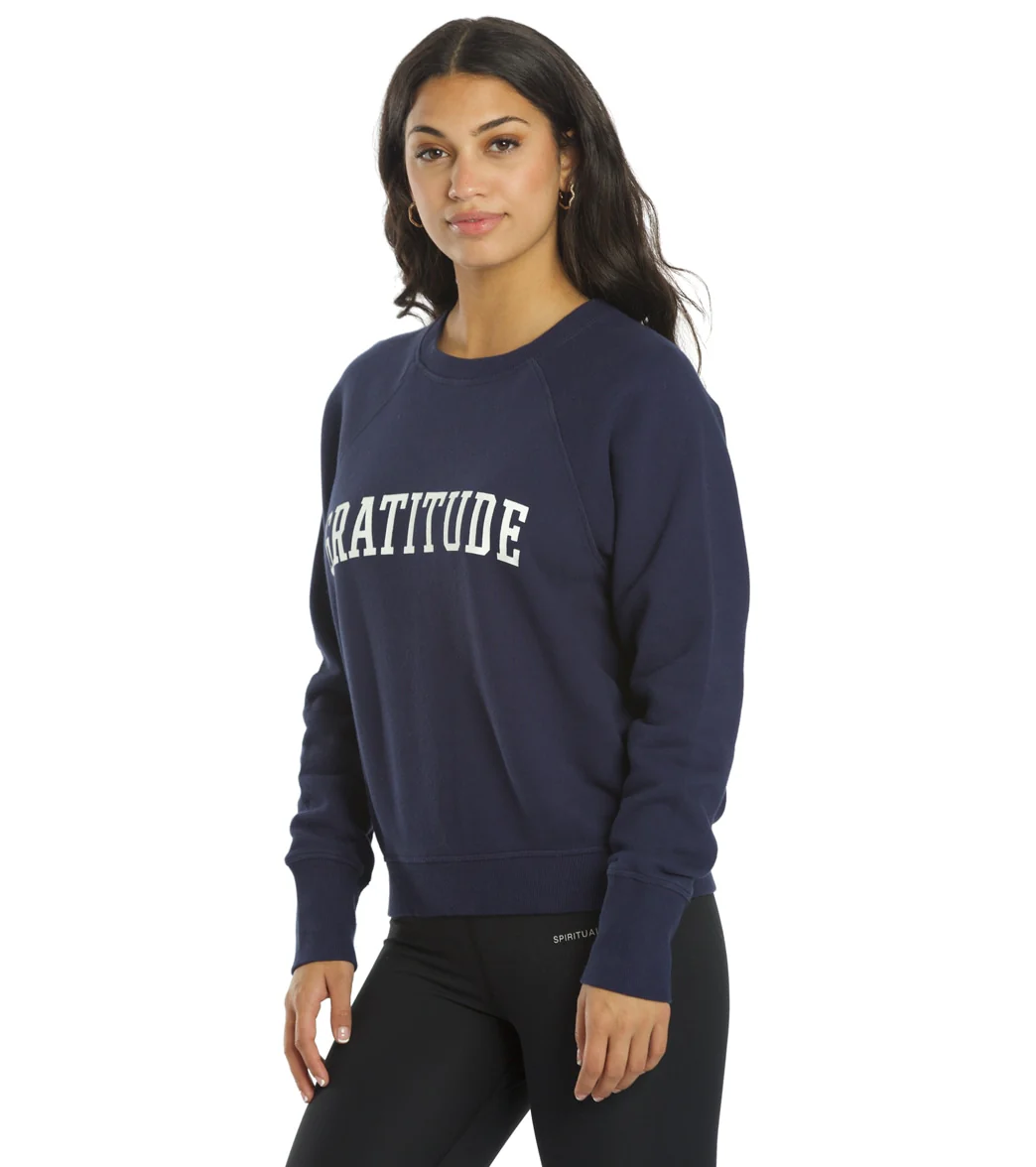 Spiritual Gangster Gratitude Bridget Raglan Pullover