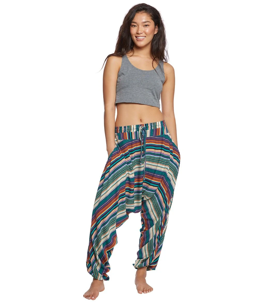 Buddha Pants Stripes Harem Pants