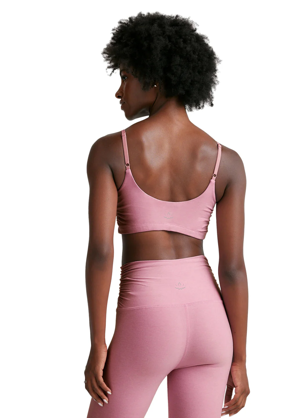 Beyond Yoga Spacedye Raise The Barre Shirred Bra