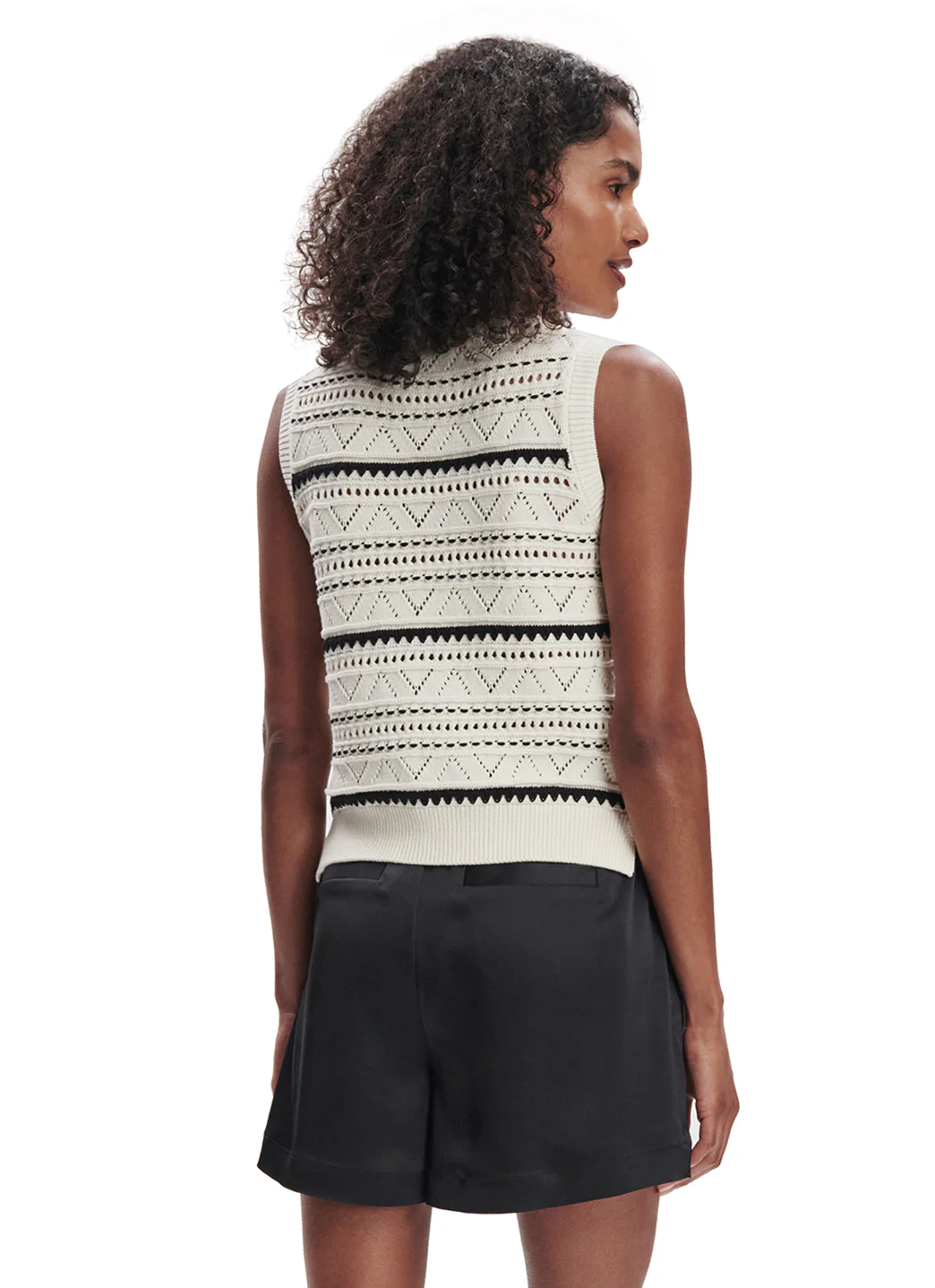 Varley Athena Pointelle Knit Vest