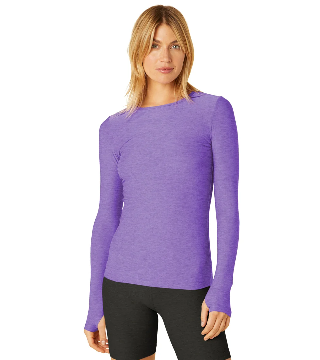 Beyond Yoga Featherweight Spacedye Classic Crew Pullover