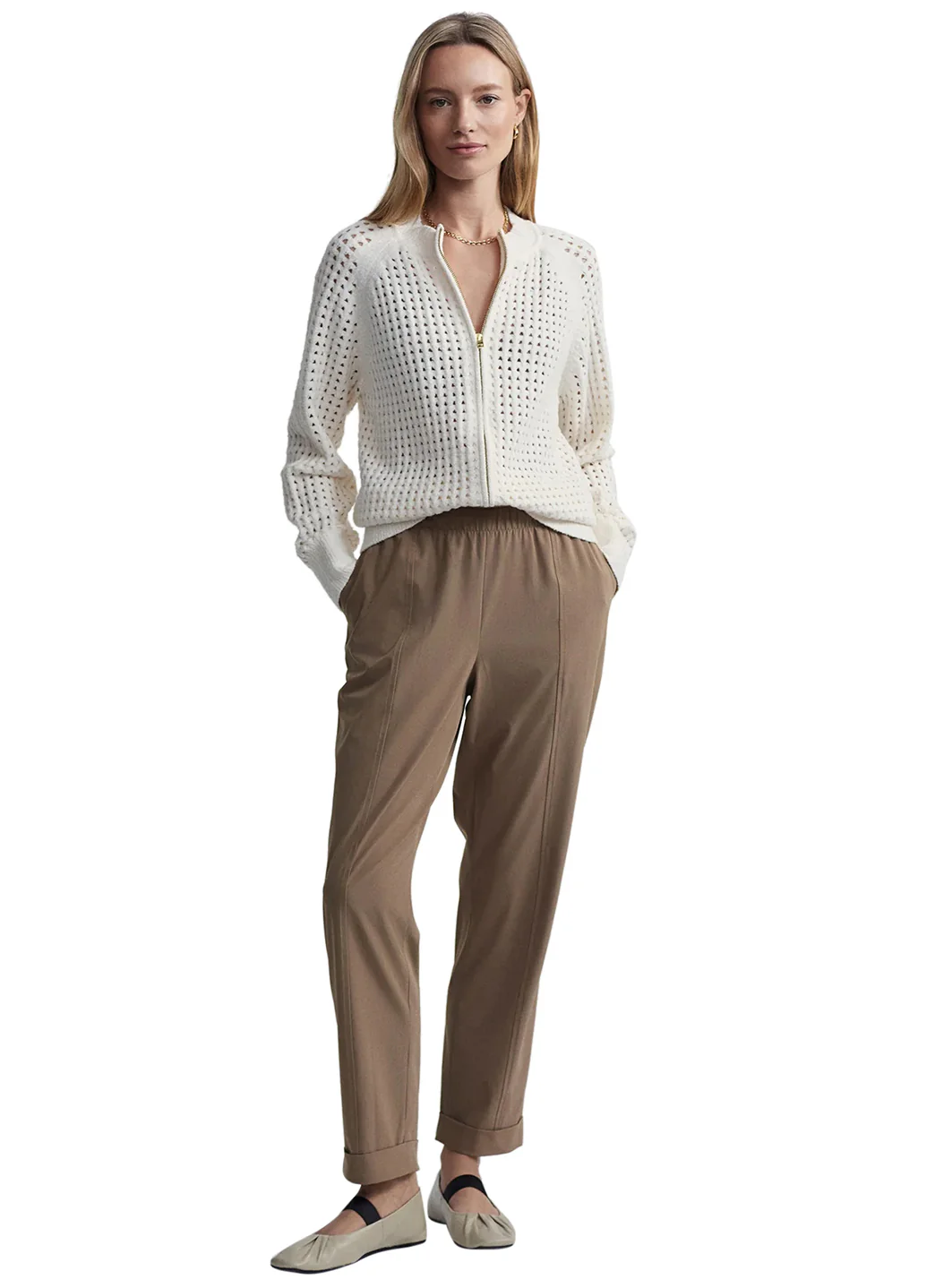 Varley Marta Boucle Knit Jacket