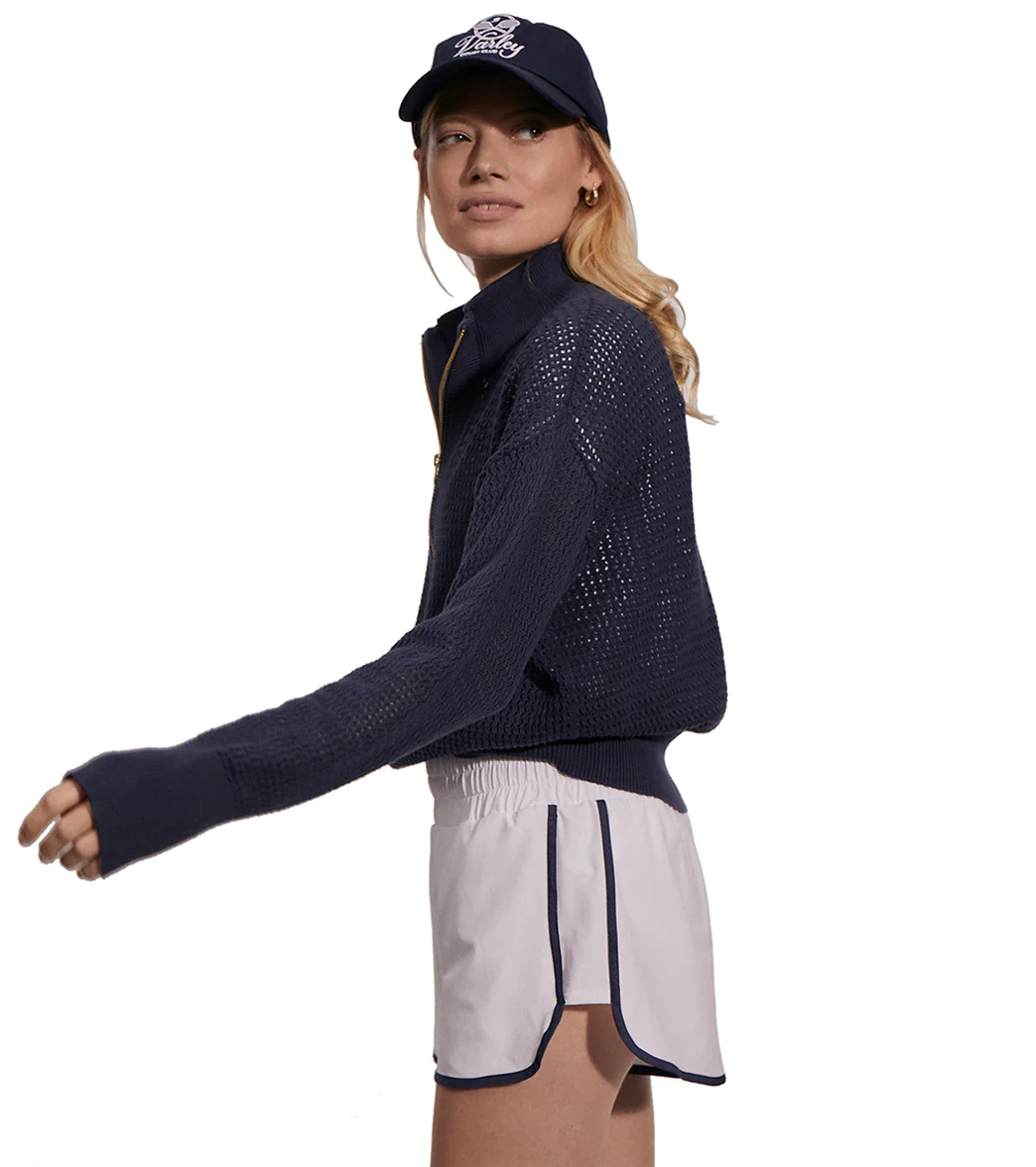 Varley Aurora Half Zip Knit Pullover