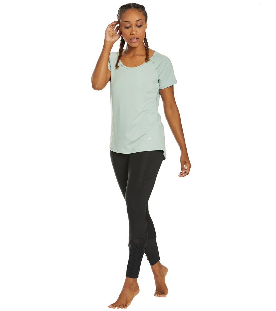 Marika Huntington Short Sleeve Yoga Tee