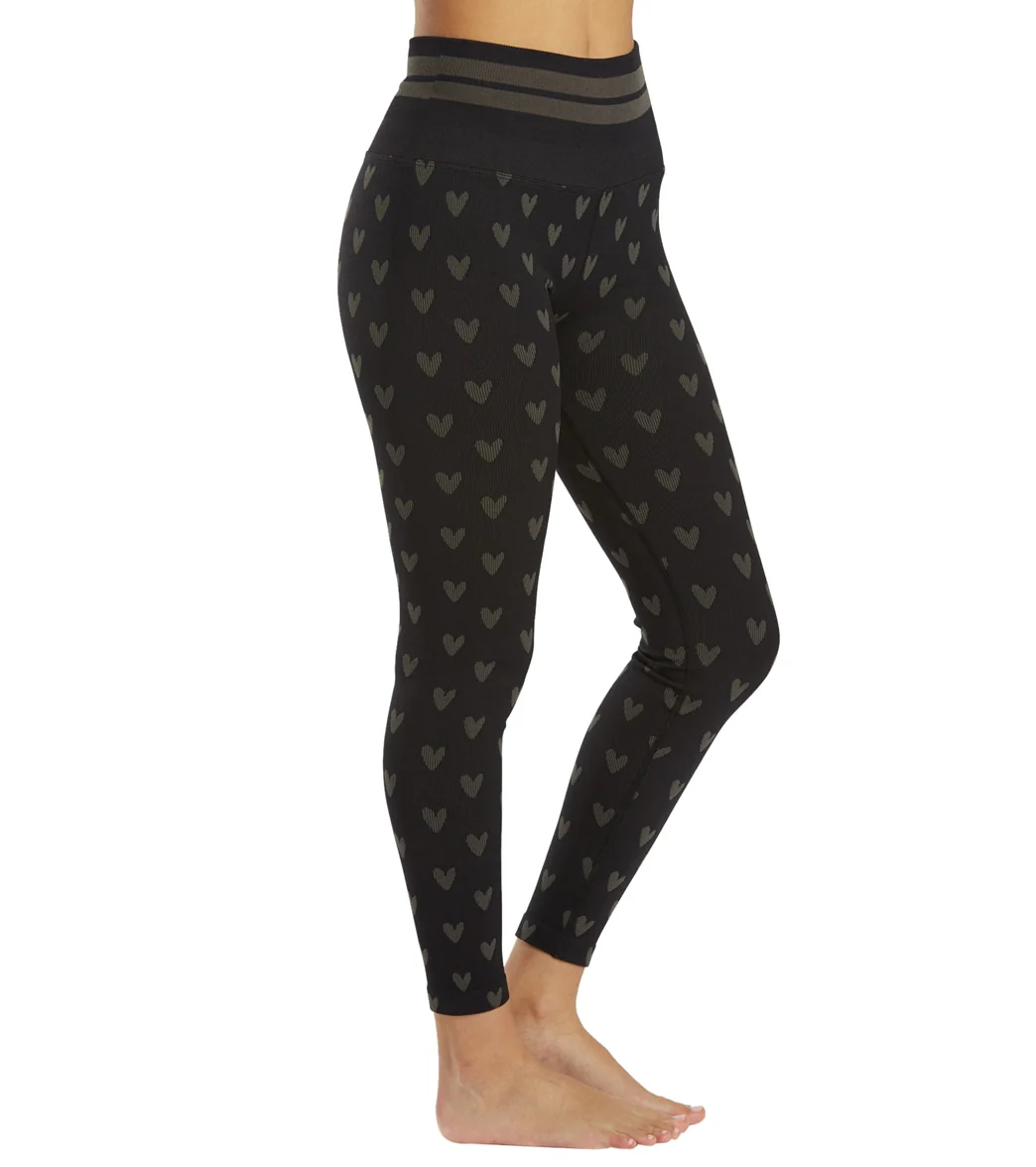 Spiritual Gangster Love Sculpt Jacquard Legging