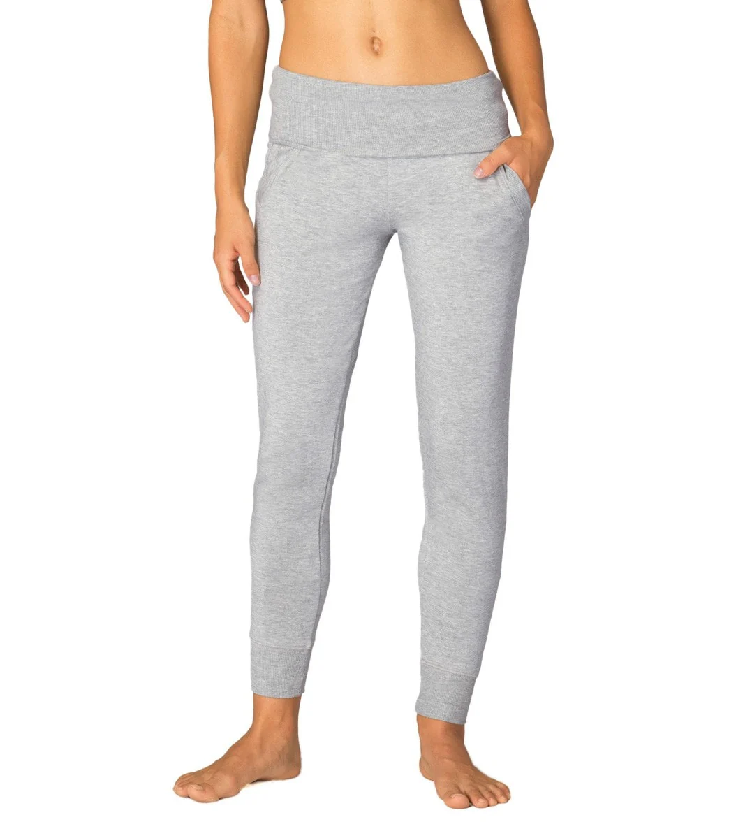 Beyond Yoga Cozy Fleece Foldover Long Sweatpant Joggers