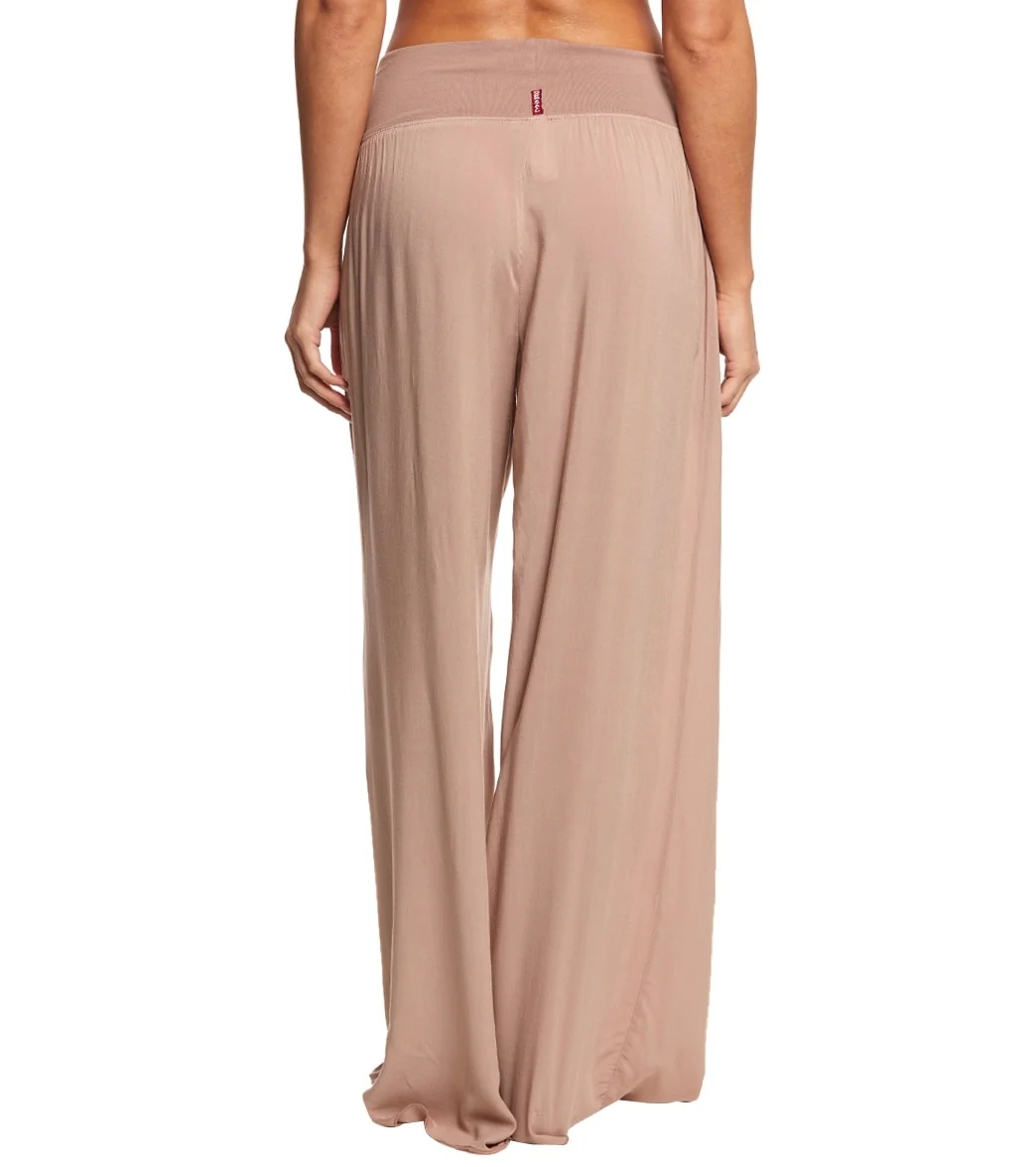 Hard Tail Flat Waist Wide Leg Yoga Pants