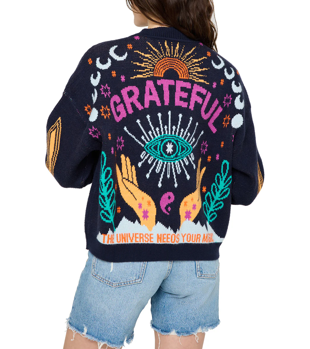 Spiritual Gangster Grateful Soul Delaney Cardigan