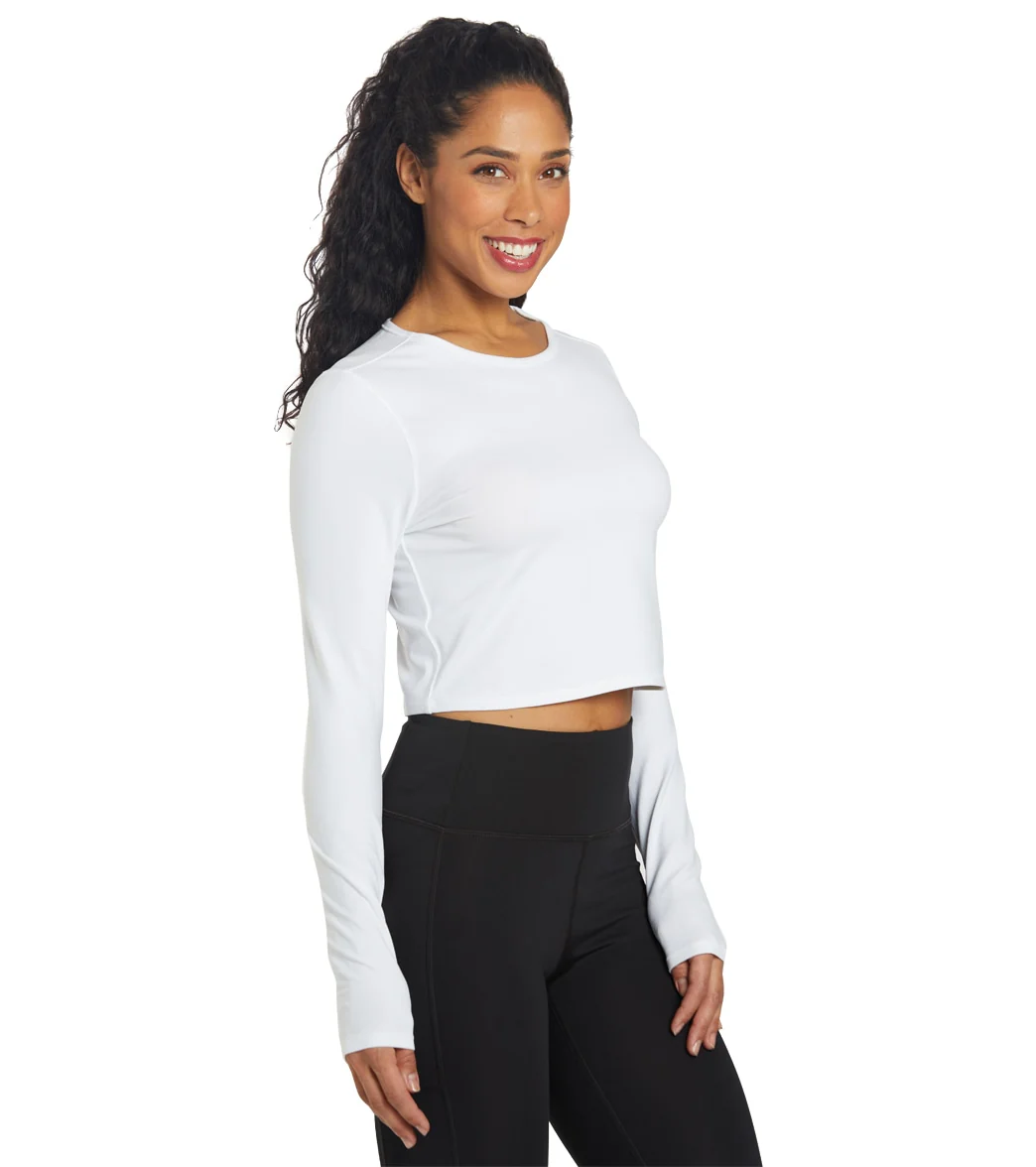 Girlfriend Collective RESET Cropped Long Sleeve
