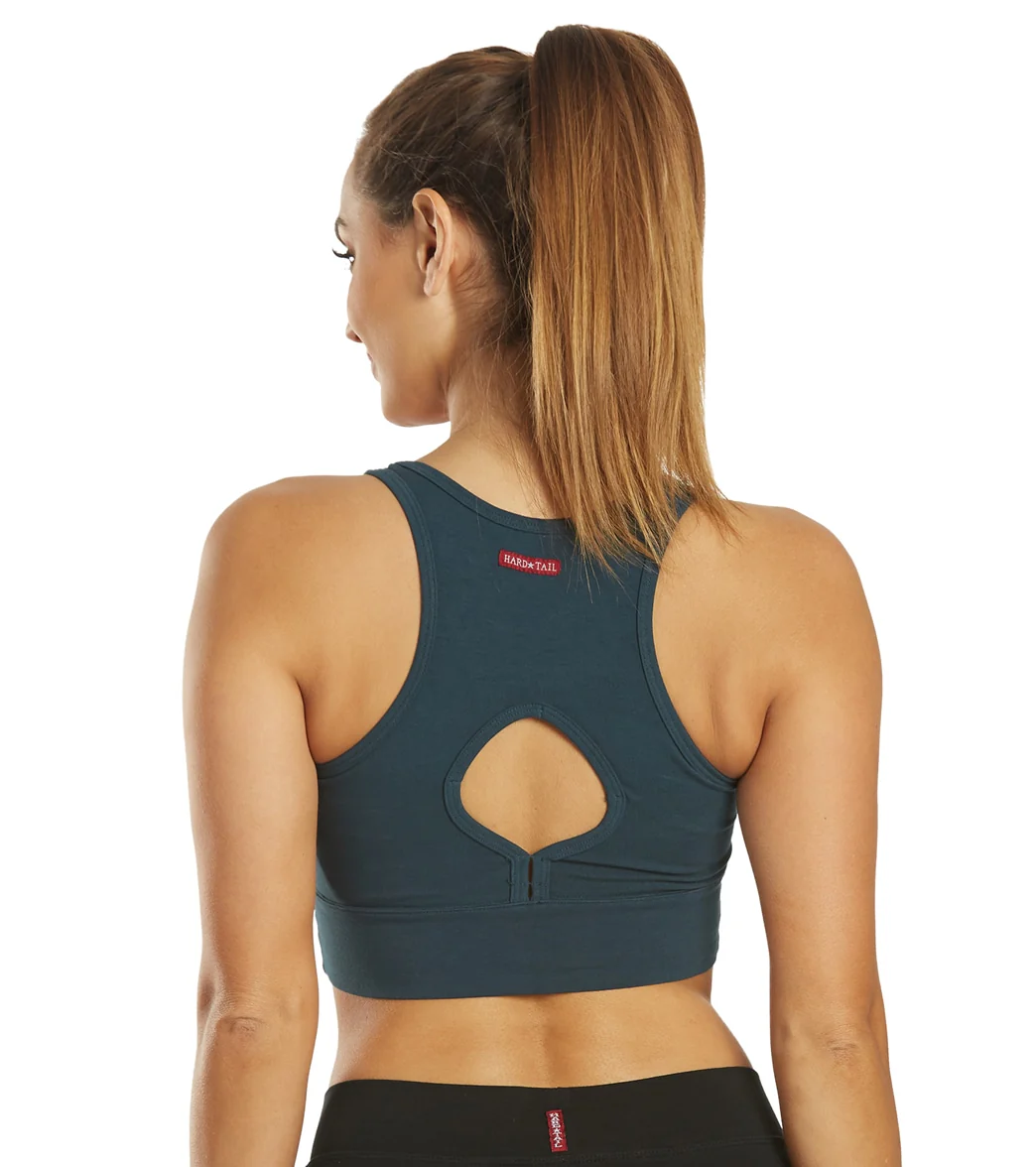 Hard Tail Midi Cutout Yoga Sports Bra