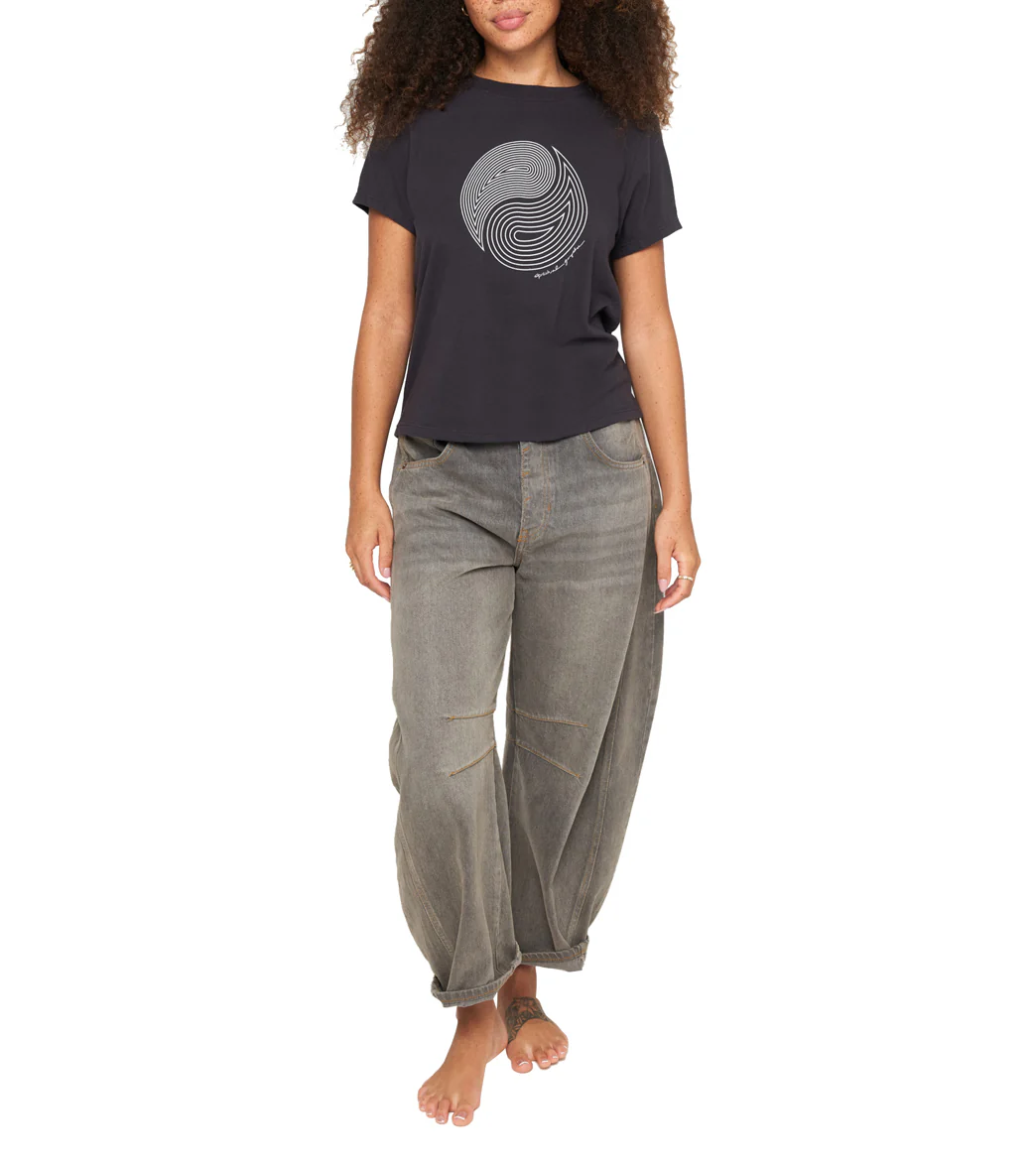 Spiritual Gangster New Wave Lila Short Sleeve Tee