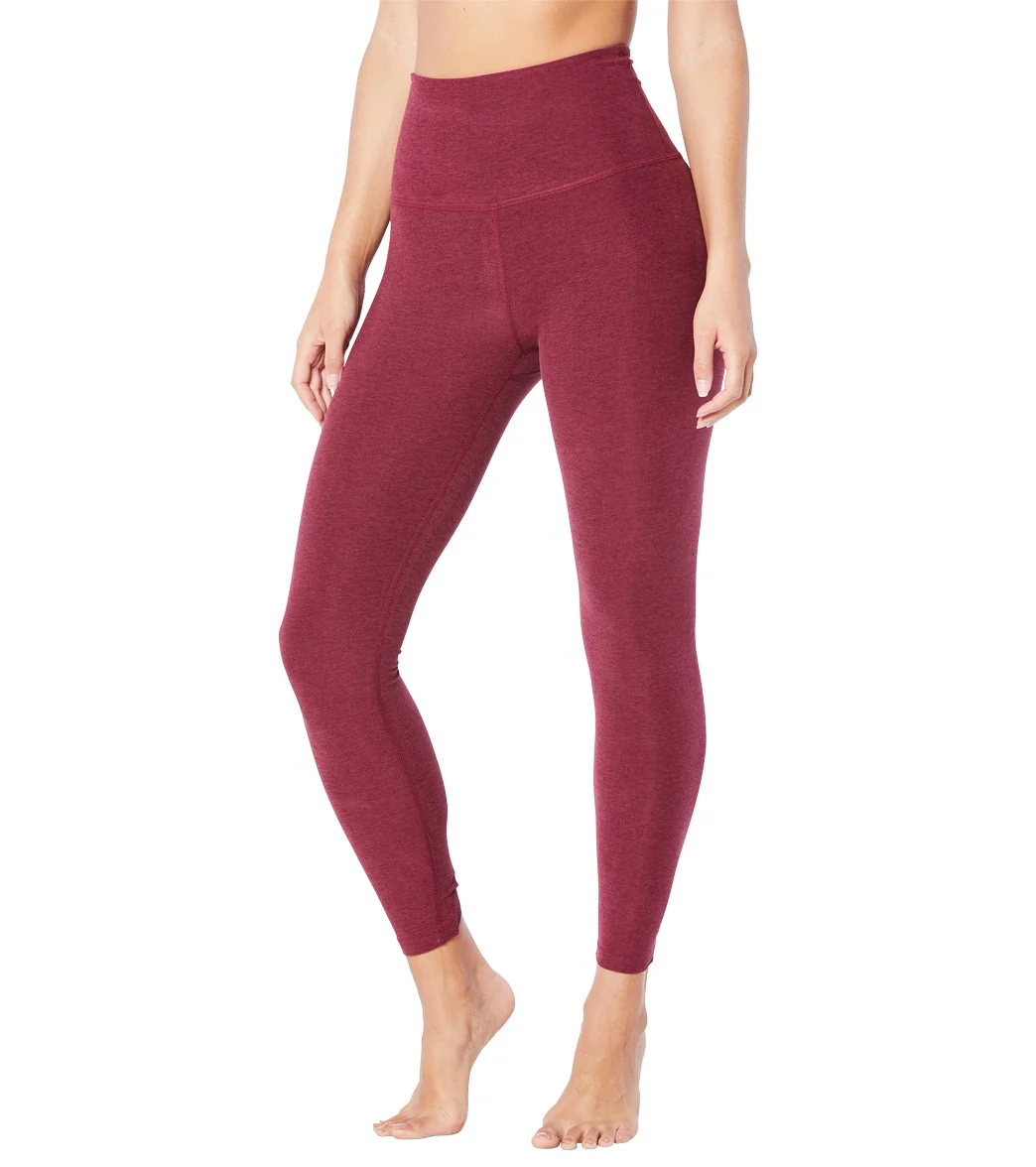 Beyond Yoga Spacedye Totally Woven High Waisted 7/8 Leggings