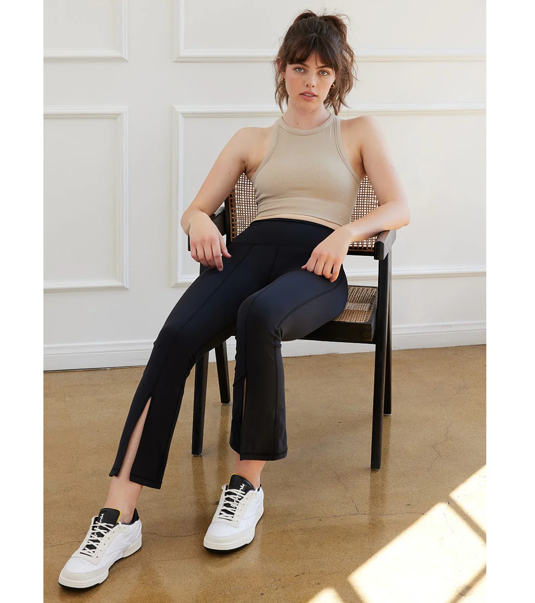 Cream Yoga Julia Flare Pants
