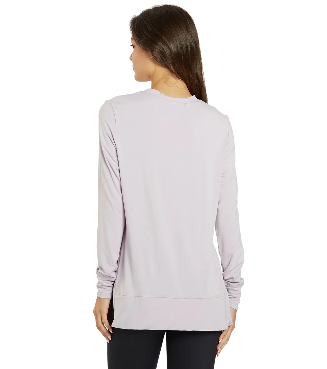 Thrive Societe Daily Side Slit Pullover