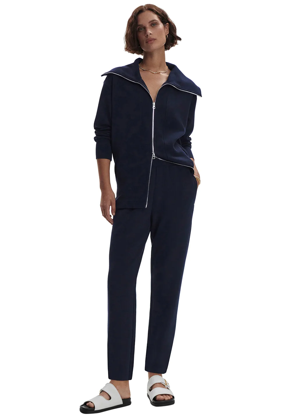 Varley Raleigh Zip Through Sweater