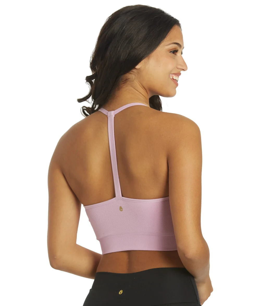 Spiritual Gangster Icon T-Back Sports Bra
