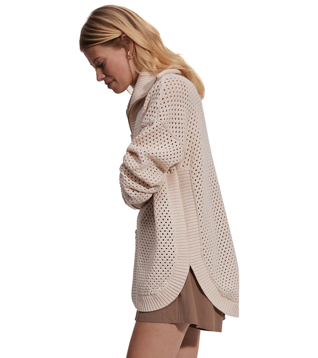 Varley Finn Longline Knit Jacket