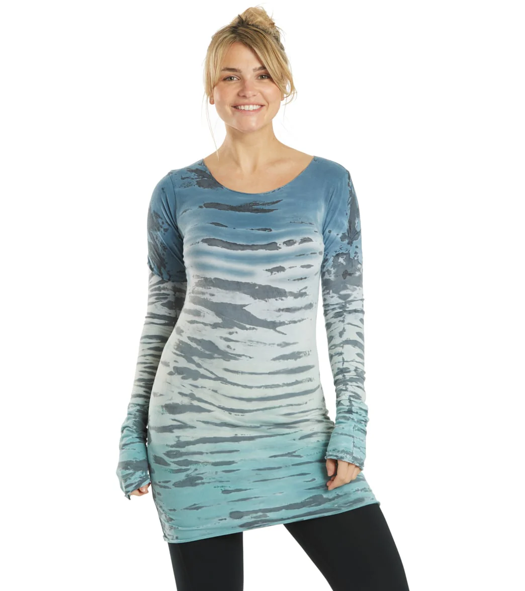 Hard Tail Long Sleeve Skinny Yoga Tee