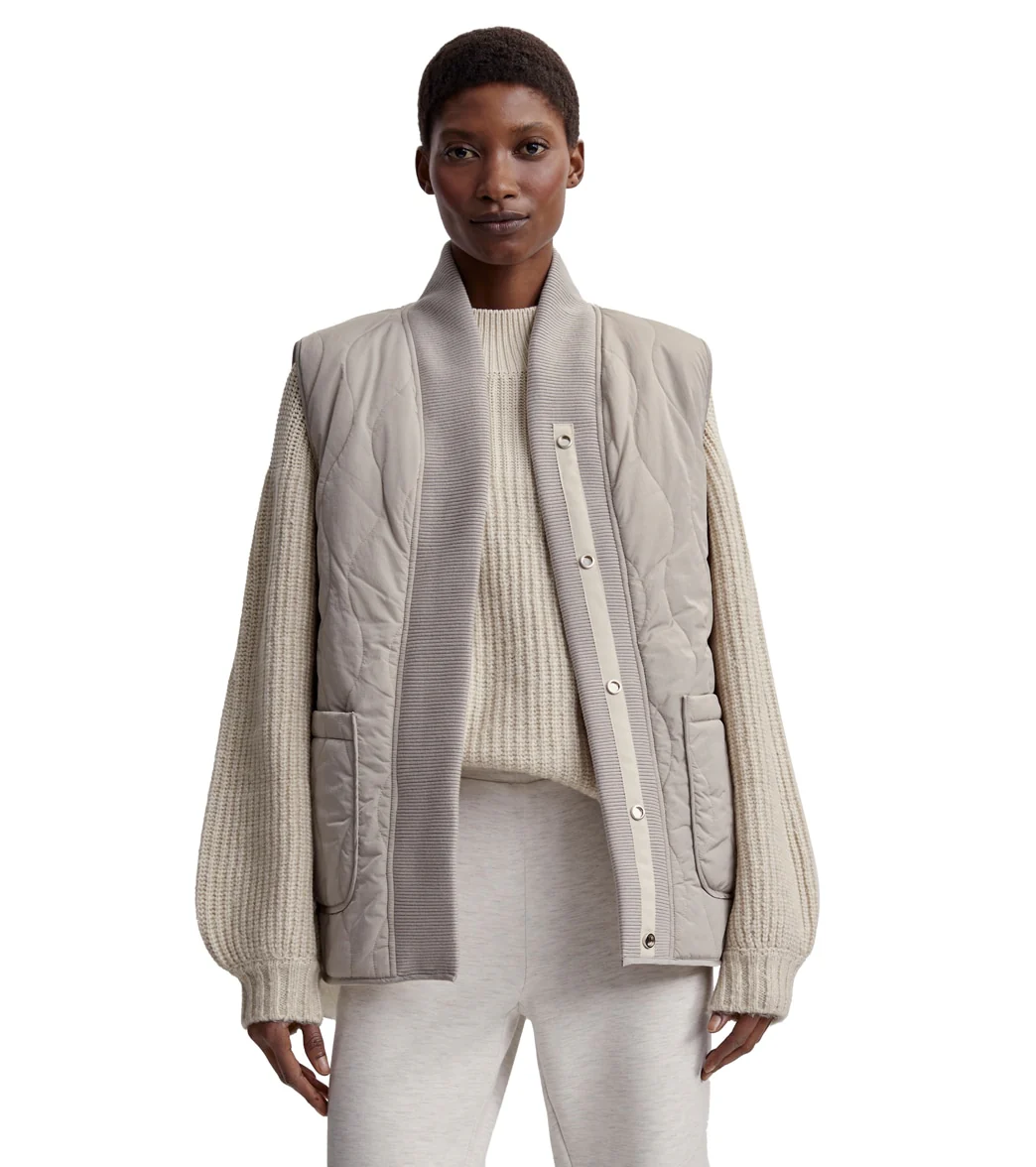 Varley Covey Reversible Quilt Gilet