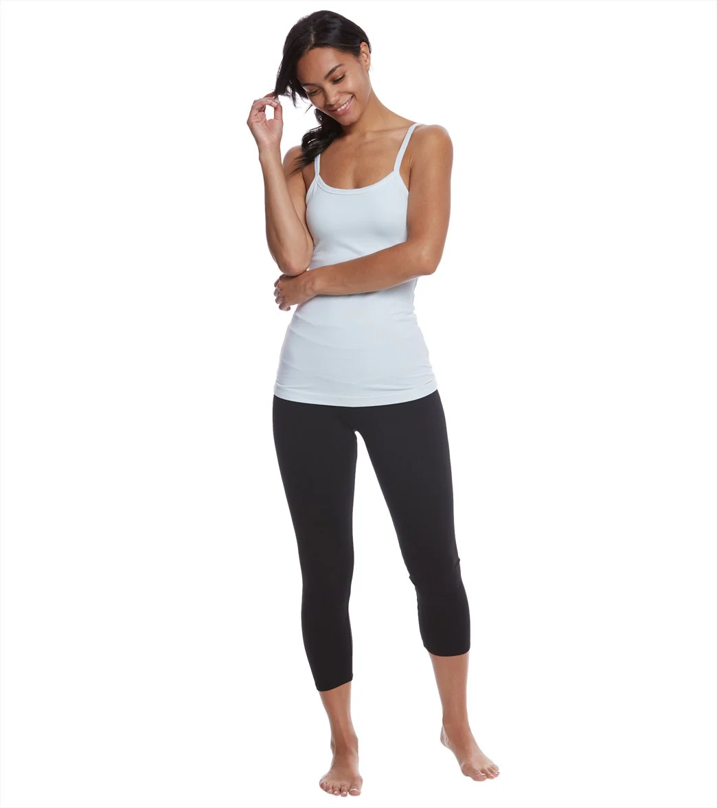 Hard Tail Scoop Back Yoga Tank Top with Bra