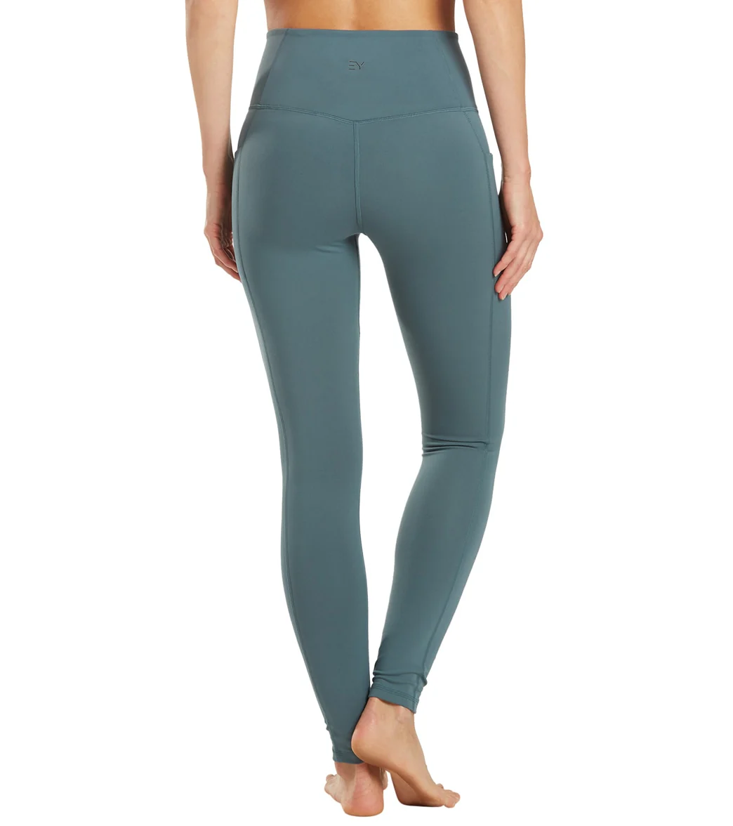 Everyday Yoga Uphold Solid High Waisted Leggings With Pockets 28