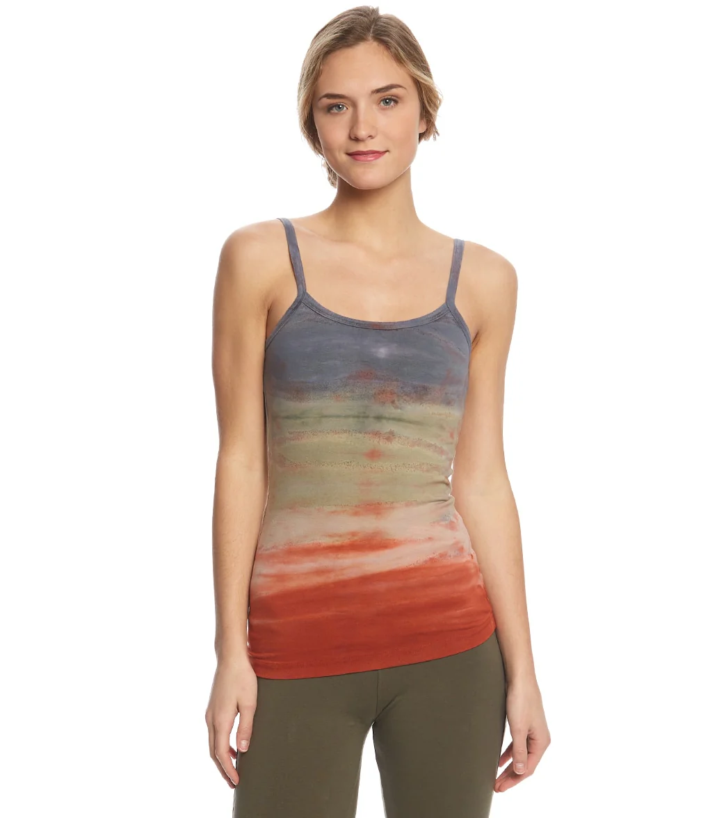 Hard Tail Scoop Back Yoga Tank Top with Bra