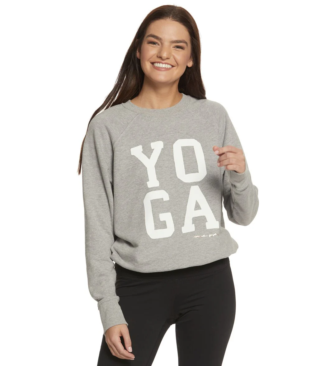 Spiritual Gangster Yoga Classic Crew Sweatshirt