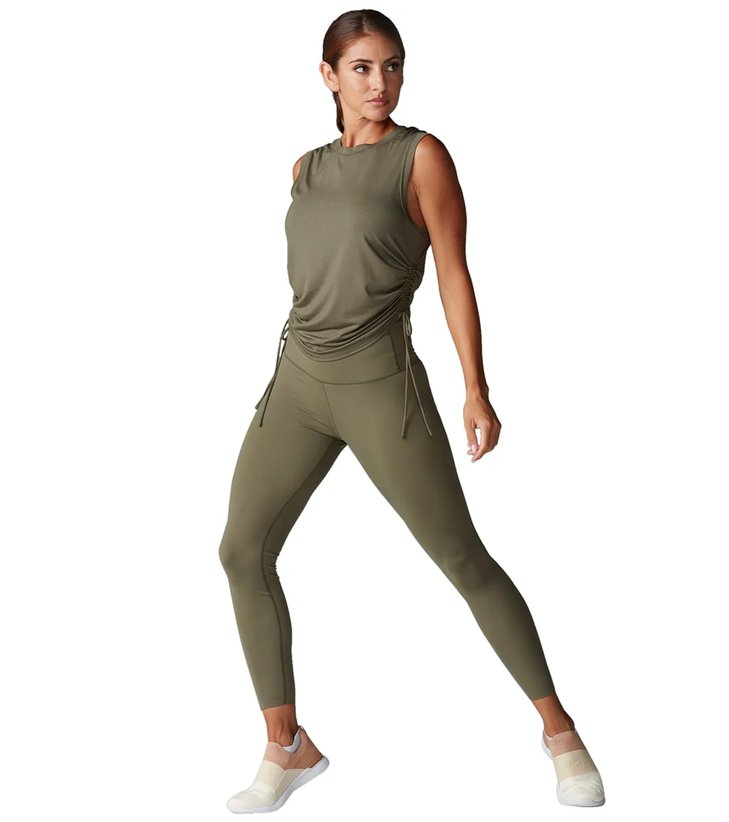 Tavi Crop Side Tie Tank