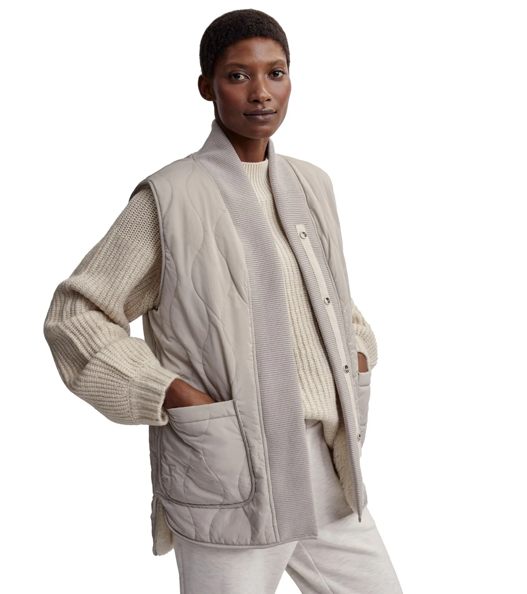 Varley Covey Reversible Quilt Gilet