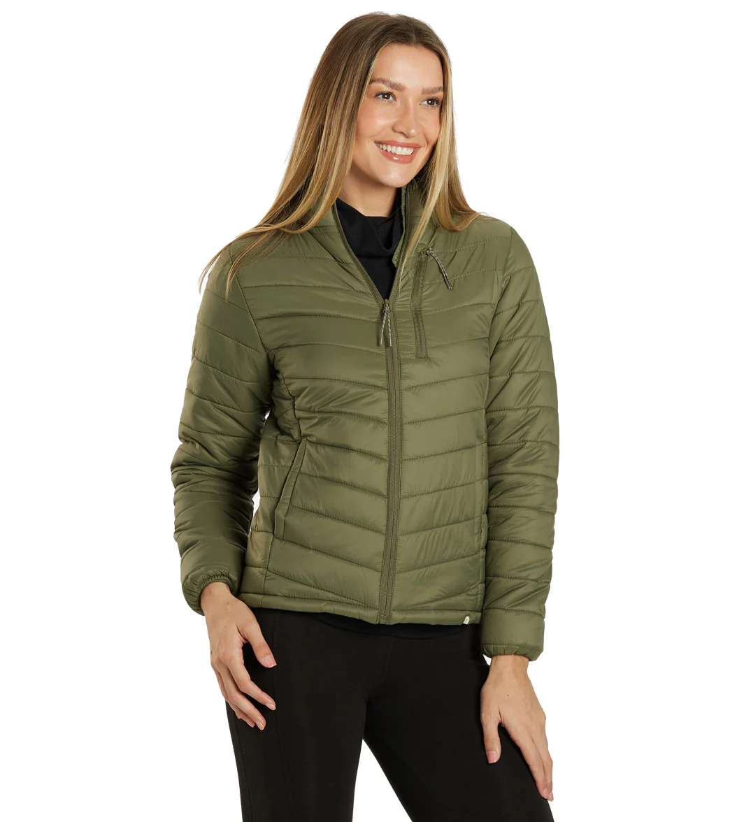 Marika Long Sleeve Puffer Jacket