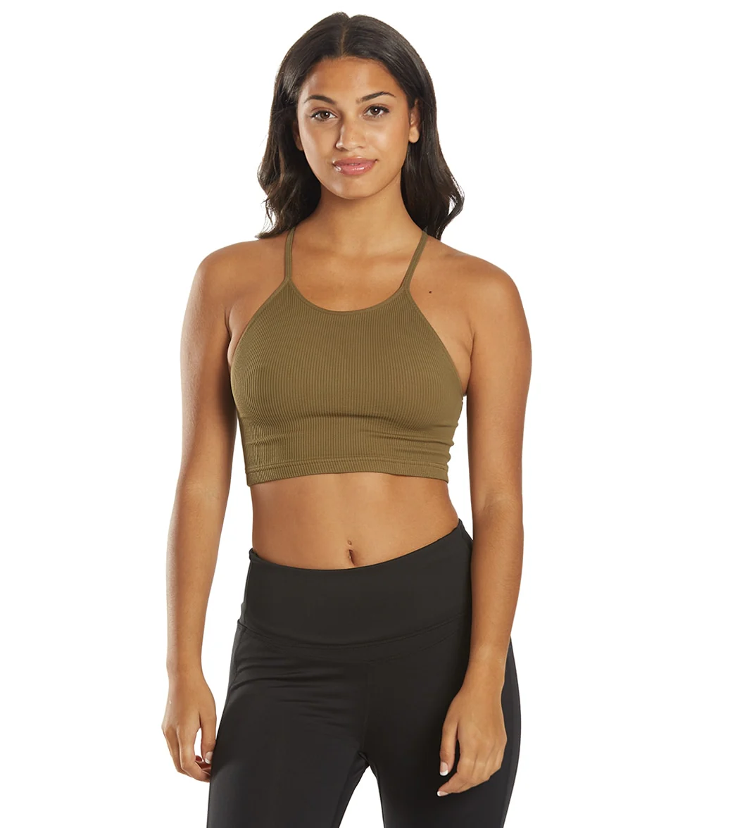 Free People Cropped Run Yoga Tank
