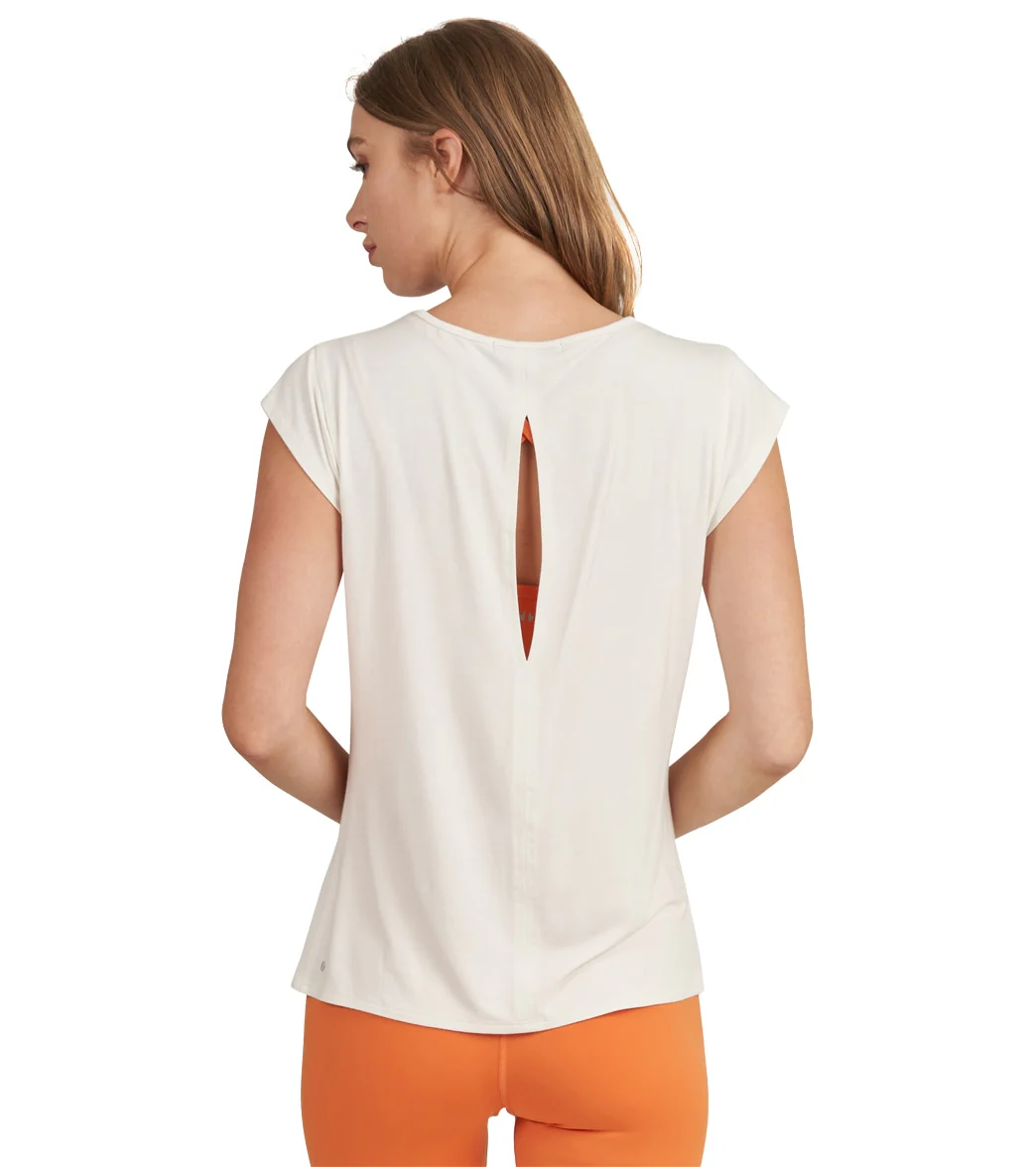 Thrive Societe Keyhole Back Tee