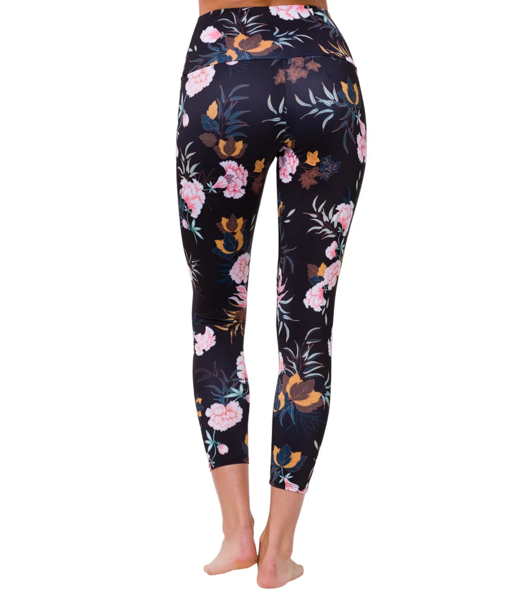 Onzie High Waisted Basic 7/8 Yoga Leggings Kiku
