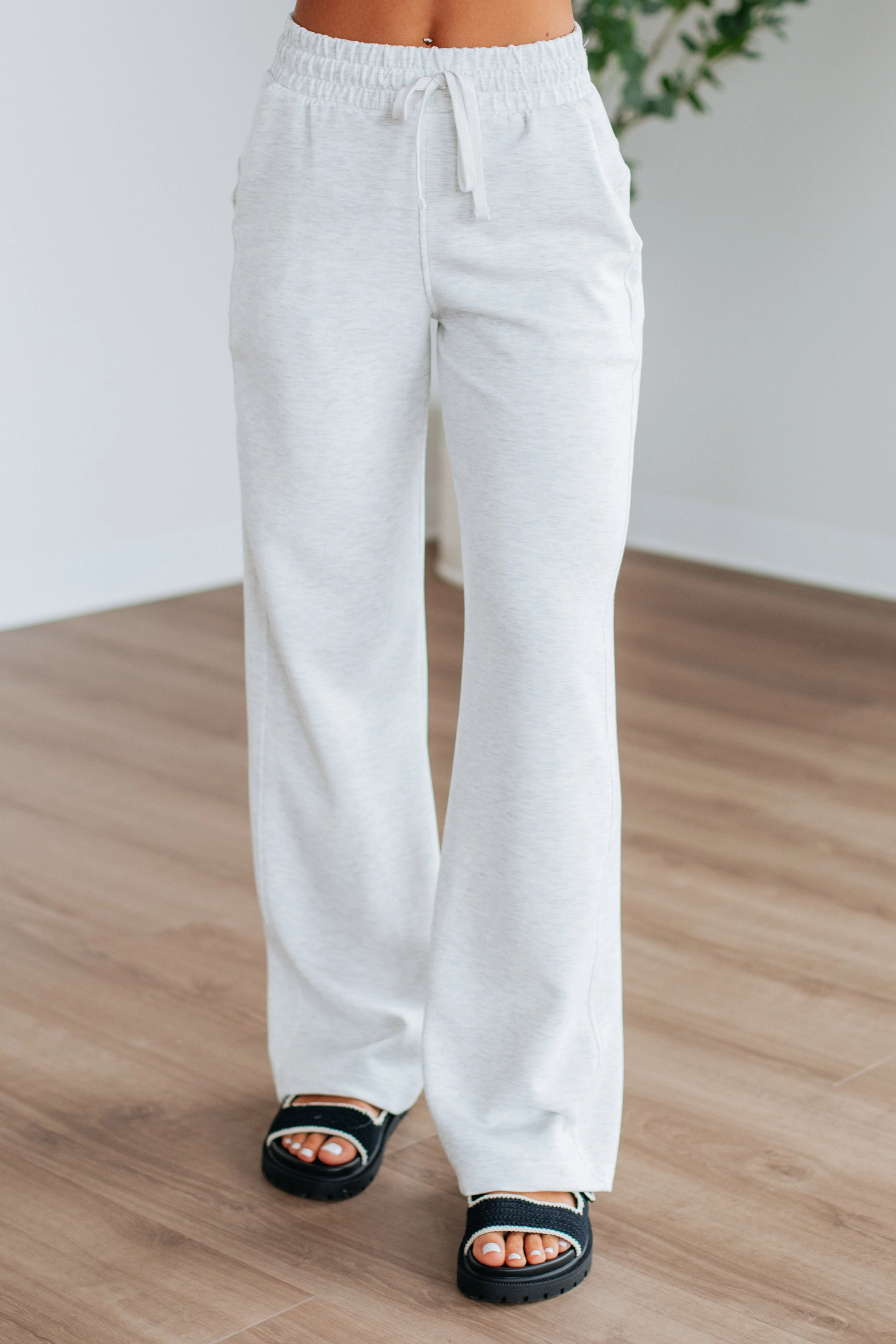 Kirsten Lounge Pants - Grey Melange