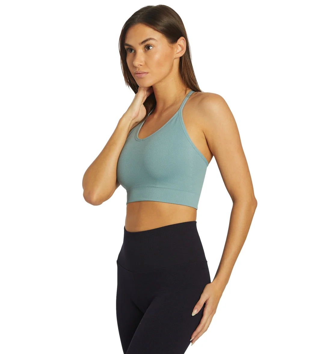 Spiritual Gangster Icon T-Back Sports Bra