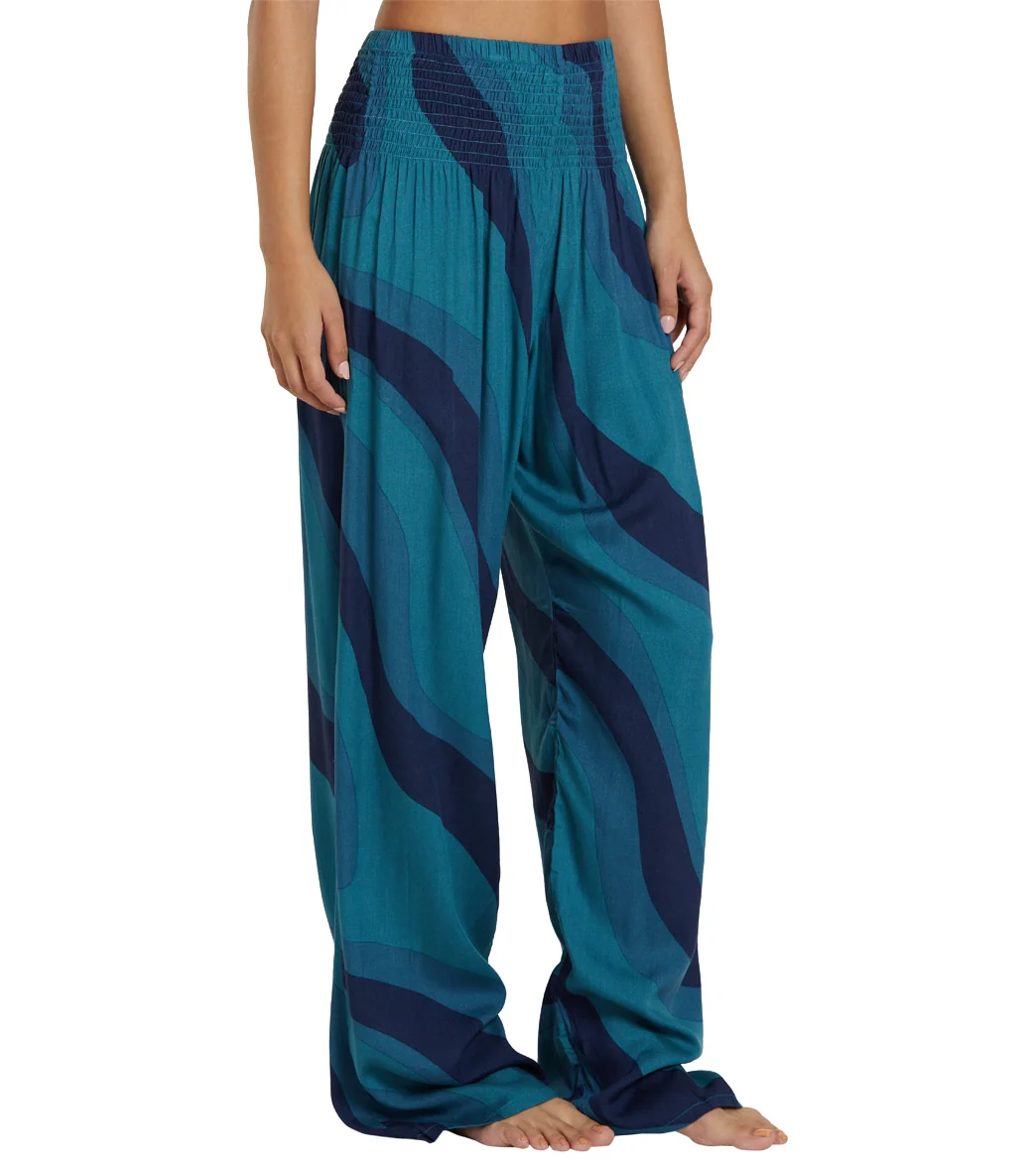 Lotus and Luna Bahama Swirl Wide Leg Pant