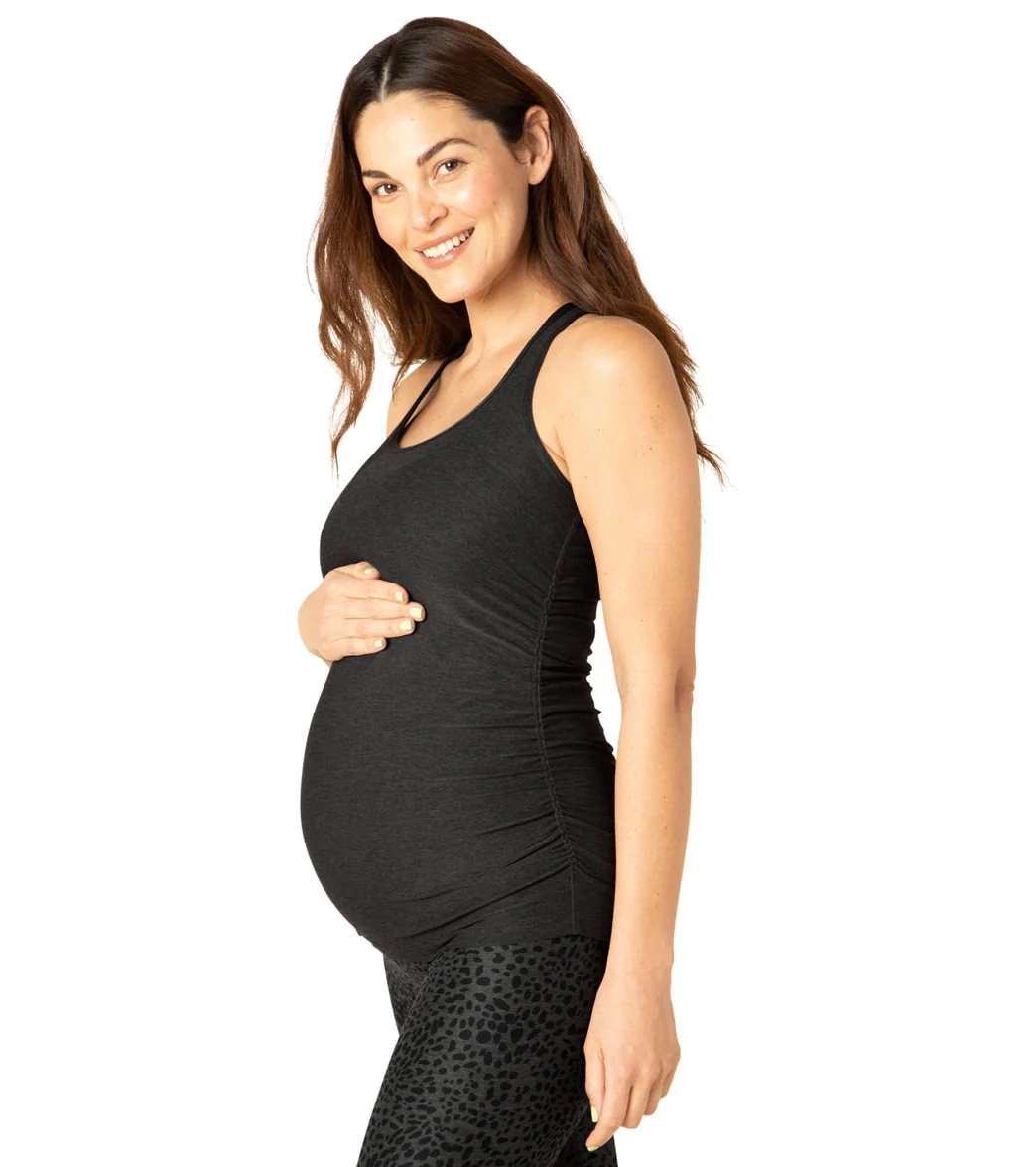 Beyond Yoga Maternity Travel Racerback Tank
