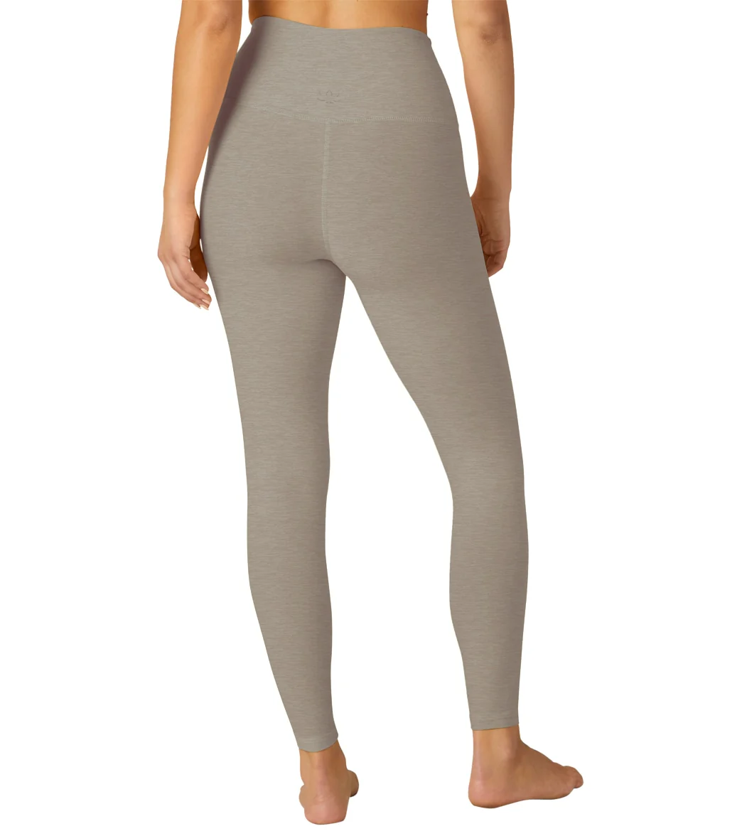 Beyond Yoga Spacedye High Waisted Caught In The Midi 7/8 Yoga Leggings Birch Heather
