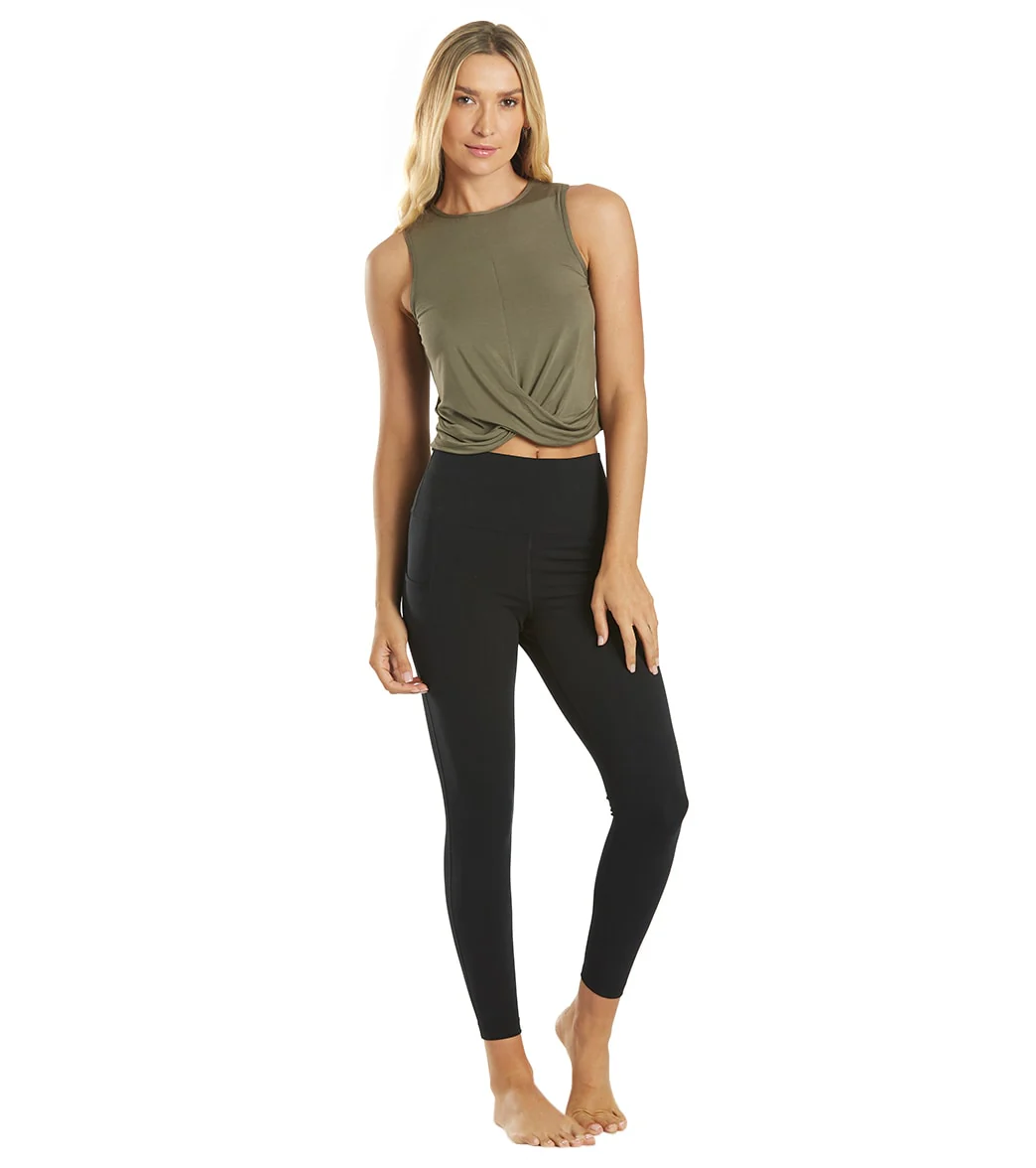 Everyday Yoga Twisted Layering Crop Tank