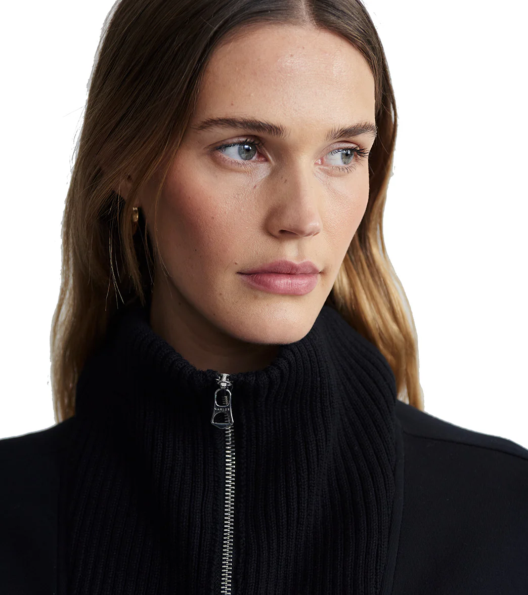 Varley Palen Longline Zip Through