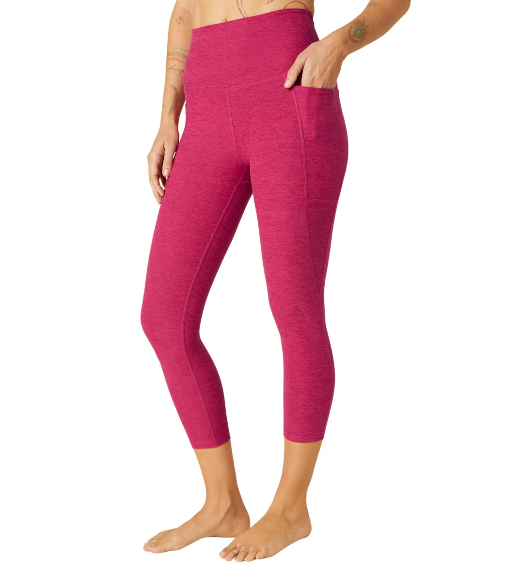 Beyond Yoga Spacedye Out Of Pocket High Waisted Capri Legging