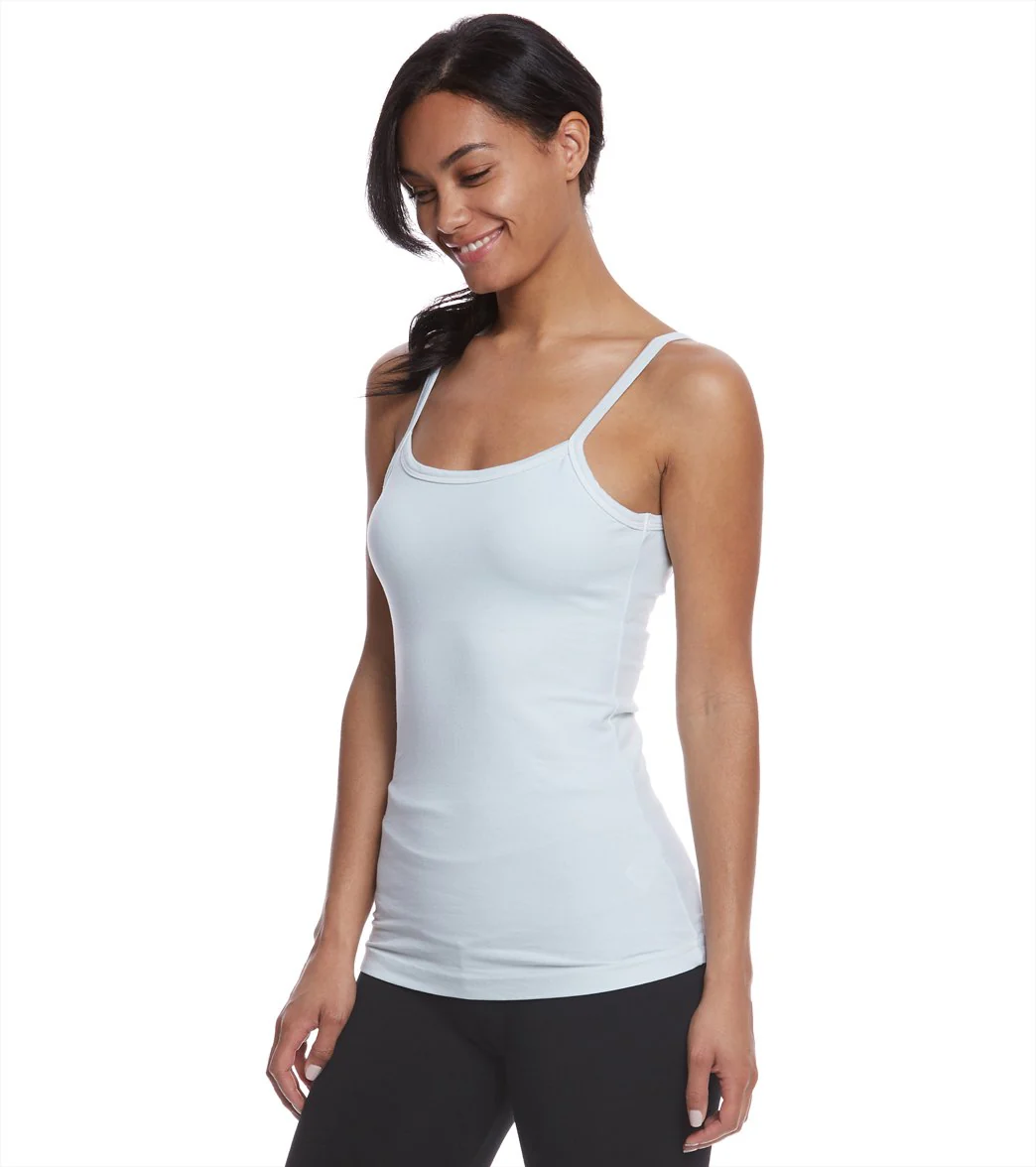 Hard Tail Scoop Back Yoga Tank Top with Bra