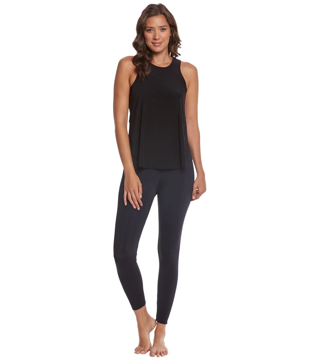 Onzie High Waisted Basic 7/8 Yoga Leggings Black