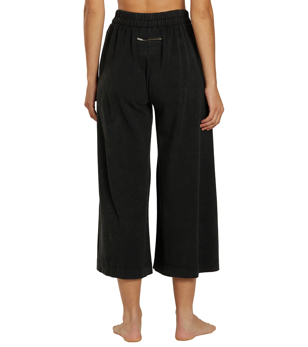 Free People Hot Shot Slit Wide Leg Pant