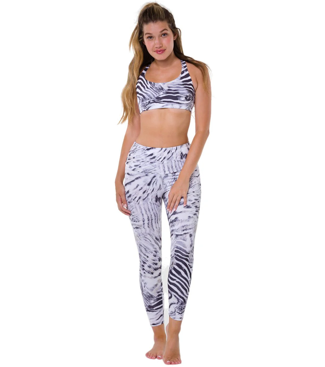 Onzie High Waisted Basic 7/8 Yoga Leggings Sanctuary